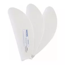 Conjunto 3 Pás Branco Ventilador De Teto Fênix / Sunny