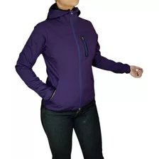 Campera Mujer Impermeable Termica Neoprene Capucha Ynsignya