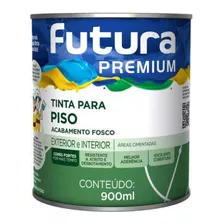 Tinta Piso Futura Premium 900ml - Marrom