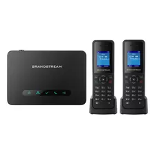 Kit Base Ip Dp750 + 2 Teléfono Inalámbrico Dp720 Grandstream
