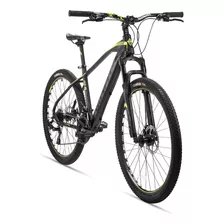 Bicicleta Montaña 27.5 24 Vel Suspensión Del Amarillo Gospel Color Negro Tamaño Del Cuadro M