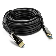 Cabo Hdmi 2.1, 8k Fibra Óptica - 50 Mt