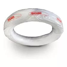 Rolo Fio Cabo 0,75mm (18 Awg) 100 Mts Cabinho Extra Flexível Cor Branco