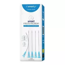 Smart Micro Incision 15g 100mm Cânula Bico De Pato Smart Gr