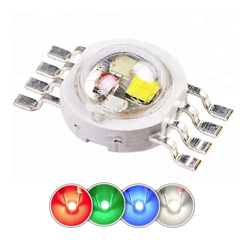 Led Rgbw Full-color Light-emitting Diodes Eight-foot 4w