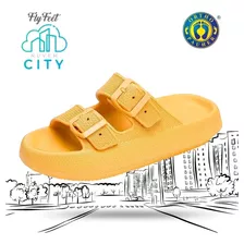 Sandália Ortopédica Fly Feet Nuvem City Neuroma De Morton