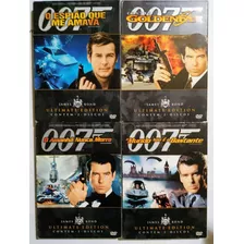 Lote 4 Dvds James Bond Duplo Novo