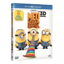 Blu-ray 2d + Blu-ray 3d - Meu Malvado Favorito 2 (com Luva)