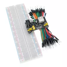 Kit Protoboard, Cables Y Alimentador.