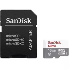 Cartão Memória Sandisk 16gb Micro Sdhc Classe 10 Ultra