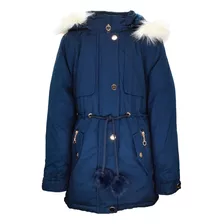 Campera Parka Nena Invierno Interior Tipo Polar Jayden 608