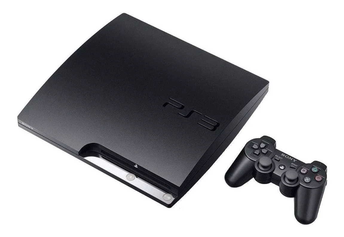 Sony Playstation 3 Slim 160gb Standard Cor  Charcoal Black
