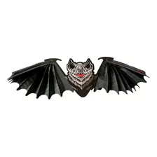 Halloween Morcego Enfeite Com Asas 3d Decoração Fantasia
