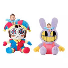 2 Pcs Peluche De Circo Digital Conejo Payaso De Circo