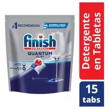 Finish Detergente Tabletas Quantum Lavavajillas 15 Unidades