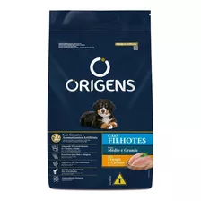 Ração Para Cães Filhotes Médio E Grande Frango 3kg Origens