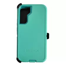 Funda Para Samsung S23/plus/ultra Otterbox Defender+clip Color Cian S23