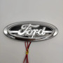 23 * 9cm Led Ford 3d Logo Luz Blanca Clara