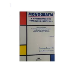 Monografia - E Apresentação De Trabalhos Científicos