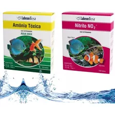 Kit Testes Amônia Tóxica Doce E Nitrito No2 Nh3 Aquaponia