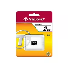 Transcend Tarjeta De Memoria Flash Microsd De 2 Gb (sin Adap