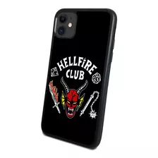 Funda Stranger Things Hellfire Club Negro Todos Los Modelos