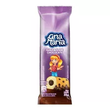 Bolo Ana Maria Gotas De Chocolate 35gr - Kit Com 15