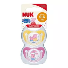 Chupete Silicona Peppa Pig Etapa 1 (0 A 6 Meses) Nuk