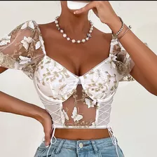 Top Tipo Bustier 