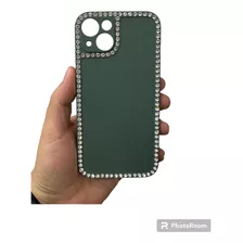 Funda Silicona Strass Para iPhone 7 8 11 12 13 14 15