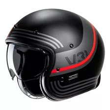 Casco Hjc V31 Byron Negro Gris Rojo