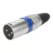 Par Plug Xlr Marca Csr Macho Conector Microfone