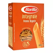 Pasta Italiana Barilla Penne Rigate Integral Pack 4 X 500gr 