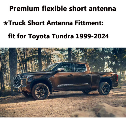Antena Corta Para Camion Toyota Para Toyota Tundra (1999-202 Foto 4