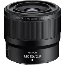 Lente Nikon Z Mc 50mm F/ 2.8 Nikkor Macro