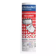 Saco Picotado Para Alimentos 2kg Extrusa-pack 20cm X 28cm 500 Unidades