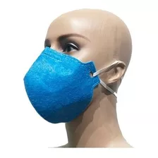 Respirador Pff2 N95 Azul Sem Valvula Kit Com 500 Unidades