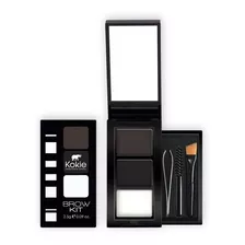 Kokie Cosmeticos Kit De Cejas, Negro