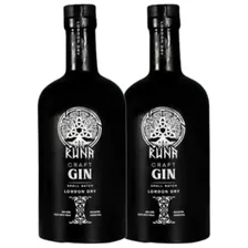 Gin Artesanal Runa Enebro Patagónico Pack X2 Unidades 750 Ml