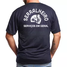 Camiseta Serralheiro Serralheria Uniforme Trabalho Camisa Pv