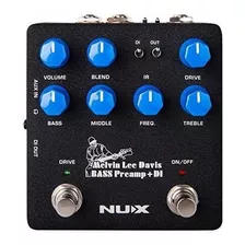 Nux Melvin Lee Davis Nbp-5 Preamplificador De Bajo De Pedal 