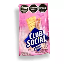 Club Social Jamon 5 Packs X6 Paquetes Barata La Golosineria