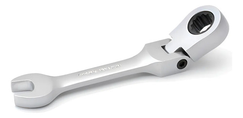 Llave Combinada Con Crique Corta Articulada 19mm Bremen Dgm Gris