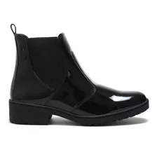 Coturno Feminino Bota Feminina Preta Bota Cano Curto (027)