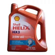 Aceite De Motor Shell 25w60 Garrafa