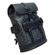 Mochila Coach Rivington Canvas Original 100% Black Triple