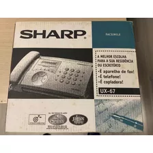 Aparelho Fax Sharp Completo Na Caixa