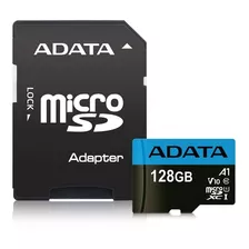 Memoria Micro Sd Adata 128gb Clase 10 Memdat2890