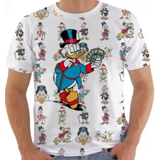 Camiseta Camisa Blusa Lc 9598 Tio Patinhas Pato Donald 