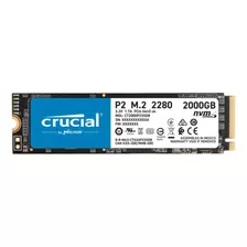 Disco Sólido Interno Crucial Ct2000p2ssd8 2tb